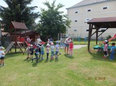 Sportovní odpoledne na školní zahradě